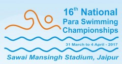 Results - XVI National Para Swimming Championship, 2016-17