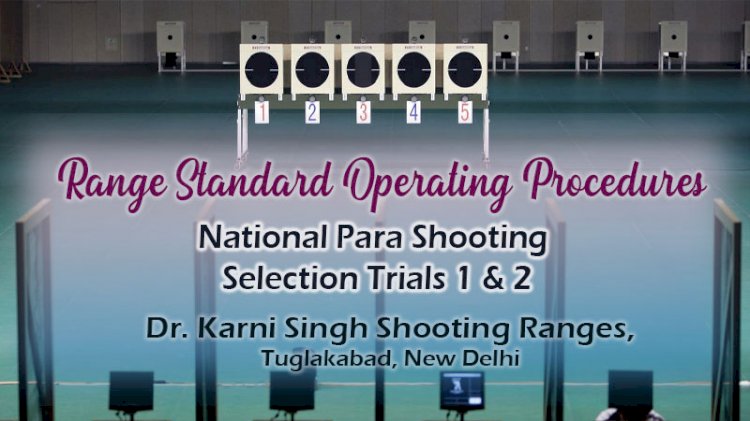 Shooting Range Standard Operating Procedures (SOP)