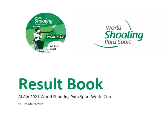 Result Book - Al Ain 2021 World Shooting Para Sport World Cup