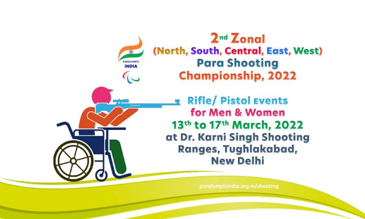 2nd Zonal (North, South, East, West, Central) Para Shooting Championship 2021