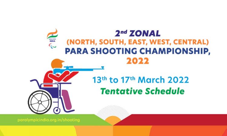 2nd Zonal (North, South, East, West, Central) Para Shooting Championship 2021 Tentative Schedule