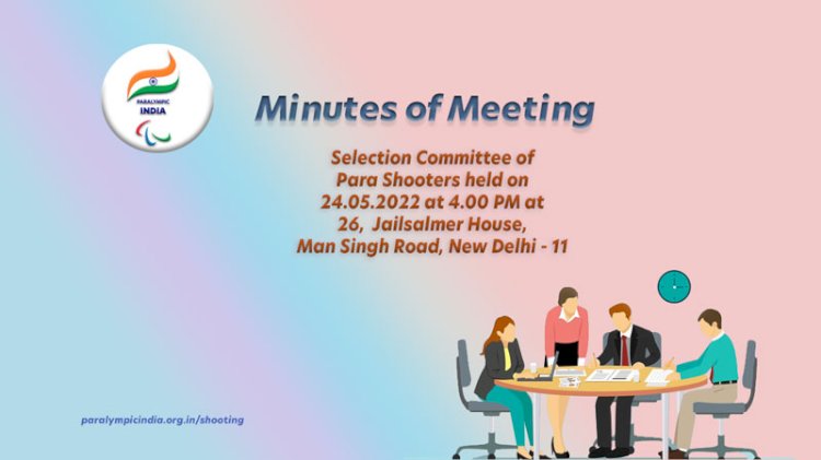 Minutes of Meeting - Selection Committee Meeting on 24.05.2022