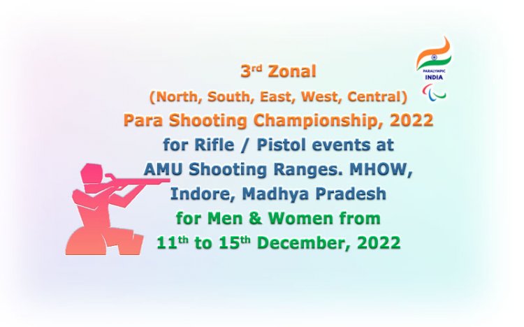 3rd Zonal Para Shooting Championship, 2022