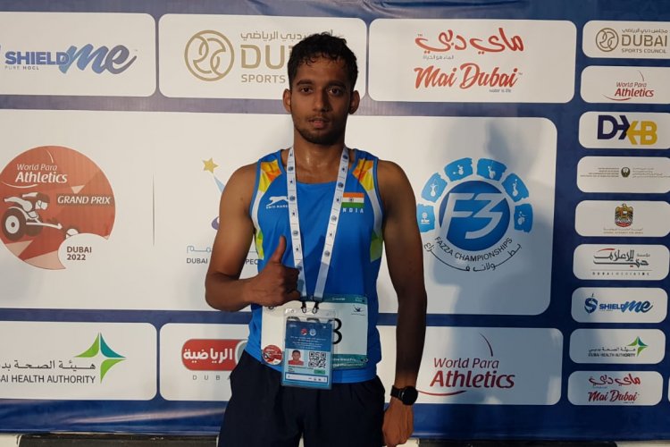 Desai wins India’s first gold at Dubai 2022 Para Athletics GP