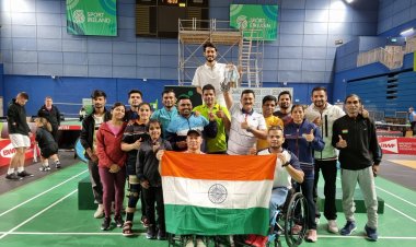 Gold for Mandeep, Nithya; Team India settles with 11 medals in Ireland Para Badminton Int'l